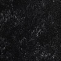 Hoogpolig vloerkleed NAVARRA 60x100 cm polyester zwart 9