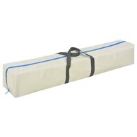 Gymnastiekmat met pomp opblaasbaar 400x100x10 cm PVC roze 5