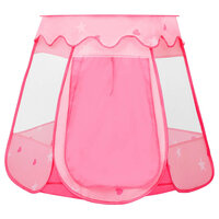 Kinderspeeltent 102x102x82 cm roze 3