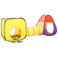 Kinderspeeltent 255x80x100 cm meerkleurig 3