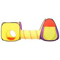 Kinderspeeltent 255x80x100 cm meerkleurig 4