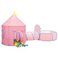 Kinderspeeltent 301x120x128 cm roze 4