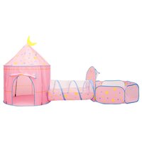 Kinderspeeltent 301x120x128 cm roze 5