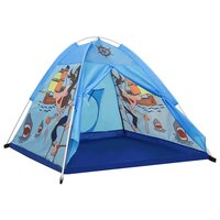 Kinderspeeltent 120x120x90 cm blauw 2
