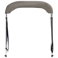 Biminitop 2 bogen 180x150x110 cm grijs 4