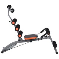Buikspiertrainer L-vormig met elastische koorden 3