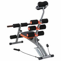 Buikspiertrainer L-vormig met elastische koorden 5