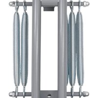 Buikspiertrainer L-vormig met elastische koorden 6