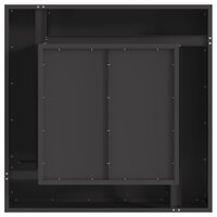 Vuurkorf Zwart 80 x 80 x 40 cm Staal 9