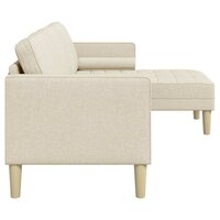 Bankstel met kussen Linnen Polyester 5