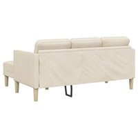 Bankstel met kussen Linnen Polyester 6