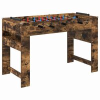 Voetbaltafel Gerookt eiken 125 x 60,5 x 80 cm Bewerkt hout 2