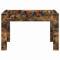 Voetbaltafel Gerookt eiken 125 x 60,5 x 80 cm Bewerkt hout 4