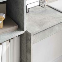 Bureau Beton Grijs 100 x 40 x 76 cm 4