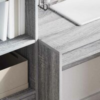 Bureau Grijs Sonoma 80 x 50 x 76 cm 4