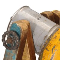 Vloerlamp E27 massief mangohout meerkleurig 6