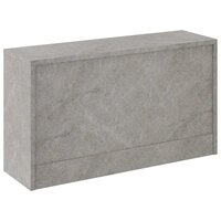 Schoenenbank 80x24x45 cm bewerkt hout betongrijs 6