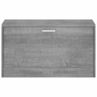 Schoenenbank 80x24x45 cm bewerkt hout grijs sonoma eikenkleur 4