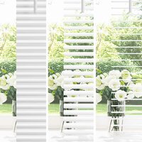 Venetiaanse Blind Verstelbaar Wit 150 x 40 cm PVC 4