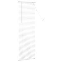 Venetiaanse Blind Verstelbaar Wit 150 x 40 cm PVC 5
