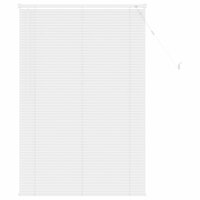 Venetiaanse Blind Verstelbaar Wit 150 x 90 cm PVC 2