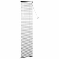 Venetiaanse Blind Verstelbaar Zwart 213 x 50 cm PVC 5