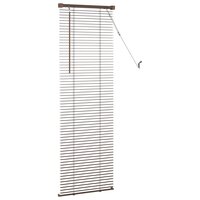 Venetiaanse Blind Donkerbruin met Patroon 150 x 40 cm PVC 5