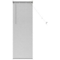 Venetiaanse Jaloezie&euml;n Zilver 130 x 45 cm Aluminium 2