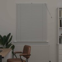 Venetiaanse Jaloezie&euml;n Wit 130 x 105 cm Aluminium 3