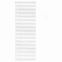 Venetiaanse Jaloezie&euml;n Wit 175 x 65 cm Aluminium 2