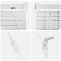 Venetiaanse Jaloezie&euml;n Wit 175 x 70 cm Aluminium 8