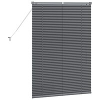 Venetiaanse Jaloezie&euml;n Donkergrijs 130 x 95 cm Aluminium 7