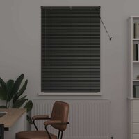 Venetiaanse Jaloezie&euml;n Zwart 130 x 95 cm Aluminium 3