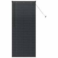Venetiaanse Jaloezie&euml;n Zwart 175 x 75 cm Aluminium 2