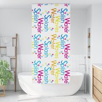 Doucherolgordijn 110x240 cm stofbreedte 106 cm 2