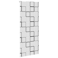 Doucherolgordijn 100x240 cm stofbreedte 96 cm 3