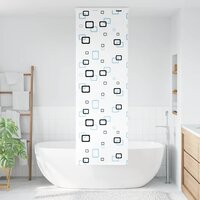 Doucherolgordijn met cassette 80x240 cm stofbreedte 76 cm 2