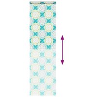 Doucherolgordijn met cassette 70x240 cm stofbreedte 66 cm 5