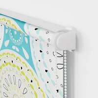 Doucherolgordijn met cassette 110x240 cm stofbreedte 106 cm 8