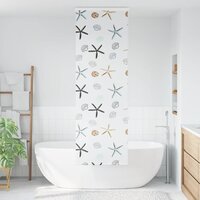 Doucherolgordijn met cassette 60x240 cm stofbreedte 56 cm 2