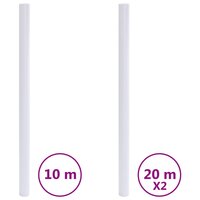 Raamfolies mat PVC transparantgrijs 2