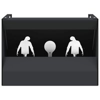 Kogel Trap Box Zwart 29 x 22 x 20 cm Staal 2