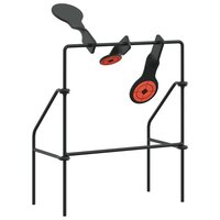 Terugstellend Doel Zwart 26 x 13 x 31 cm Staal 2