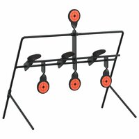 Terugstellend Doel Zwart 38 x 20 x 33.5 cm Staal 2