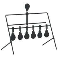 Terugstellend Doel Zwart 38 x 20 x 33.5 cm Staal 6