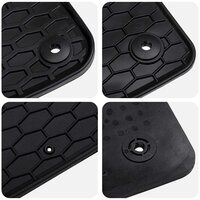 Automat 4 pcs Zwart Rubber 6