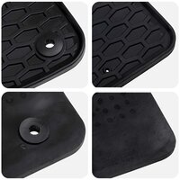 Automat 3 pcs Zwart Geschikt voor VW T5 2010-2015 Rubber 5
