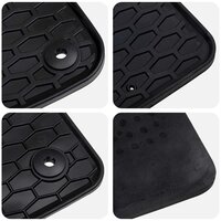 Automat 4 pcs Zwart Rubber 6