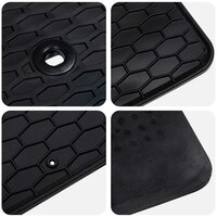 Automat 4 pcs Zwart Rubber 6