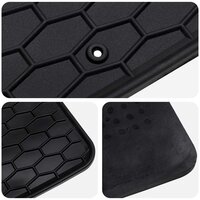 Automat 4 pcs Zwart geschikt voor Ford MONDEO 2014- Rubber 6
